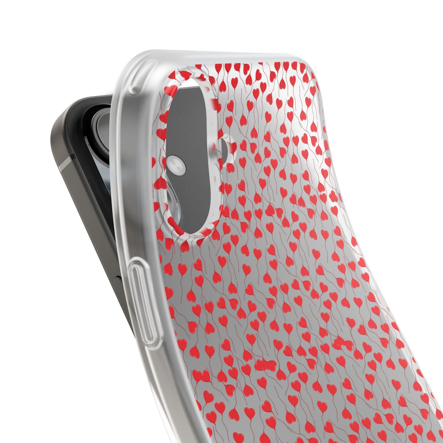 You Can Let It Go Heart Pattern Flexi Case - Stylish Phone Protection