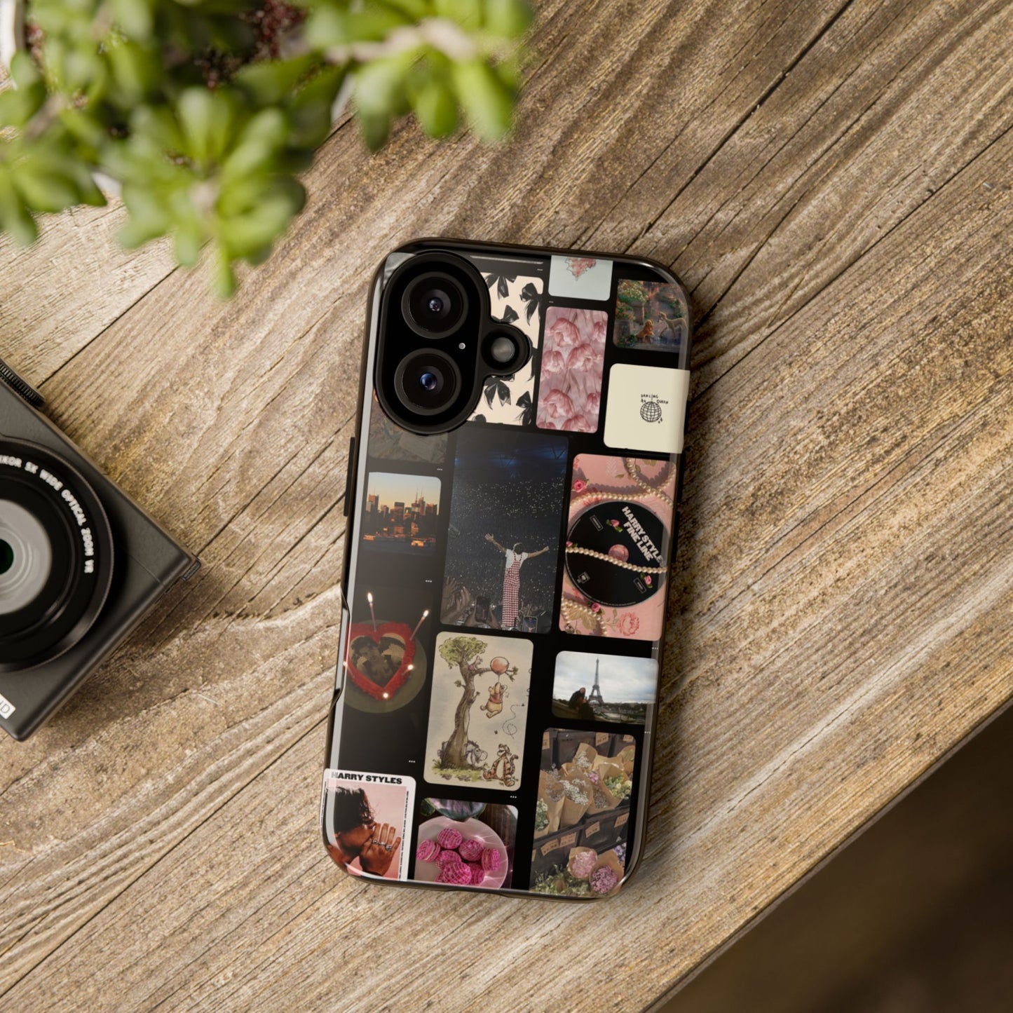 Tough Cases Phone Case - Aesthetic Collage Design for Trendy Protection