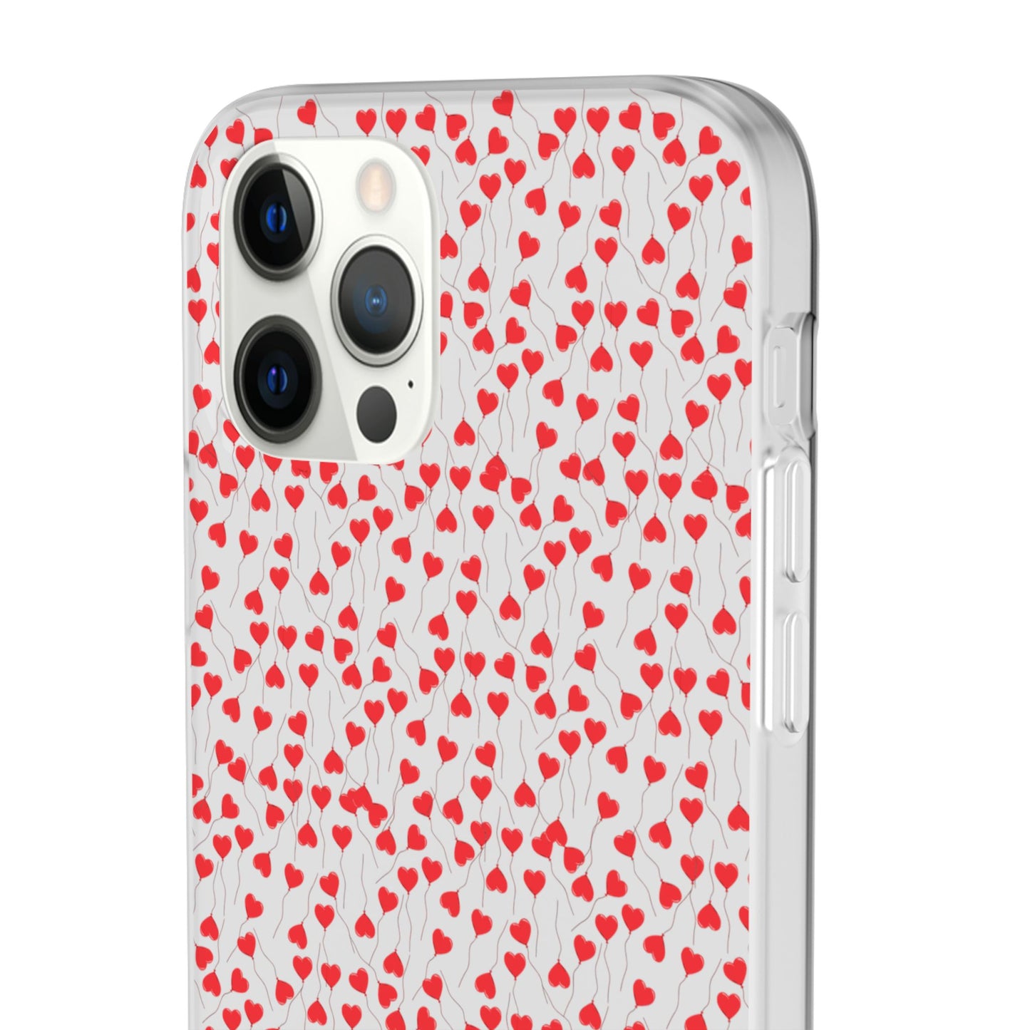 You Can Let It Go Heart Pattern Flexi Case - Stylish Phone Protection