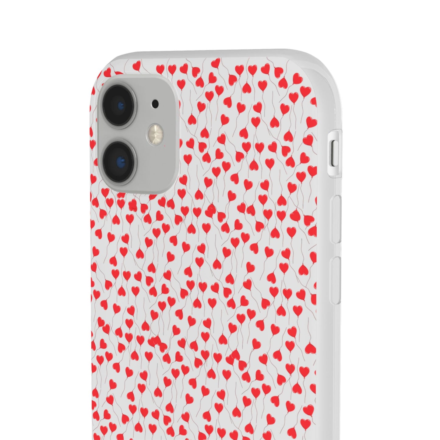 You Can Let It Go Heart Pattern Flexi Case - Stylish Phone Protection