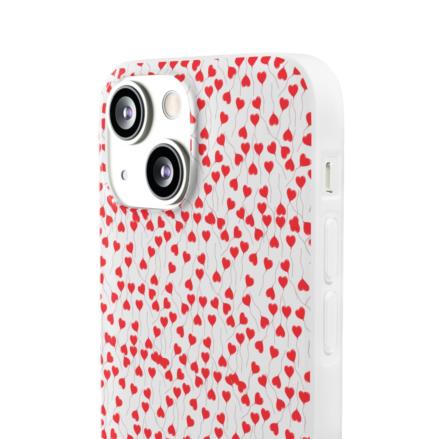 You Can Let It Go Heart Pattern Flexi Case - Stylish Phone Protection