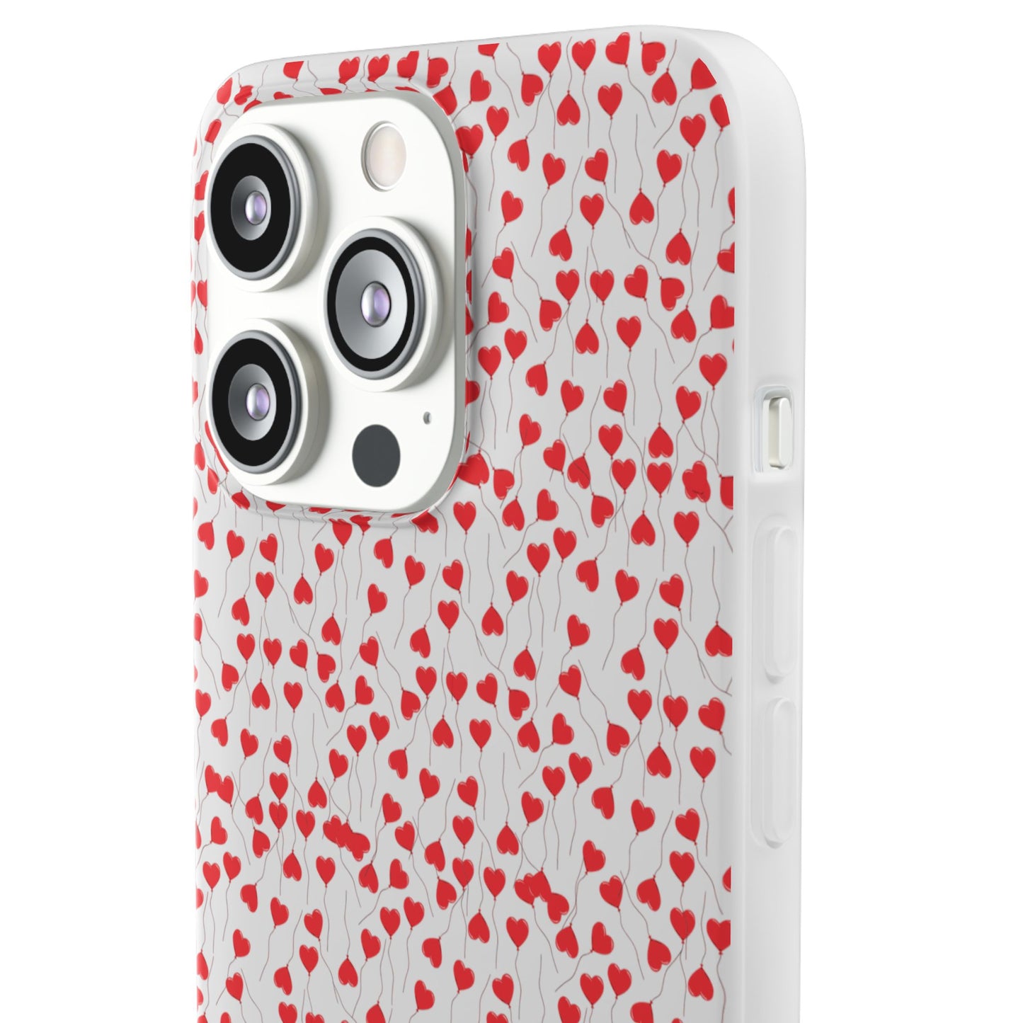 You Can Let It Go Heart Pattern Flexi Case - Stylish Phone Protection