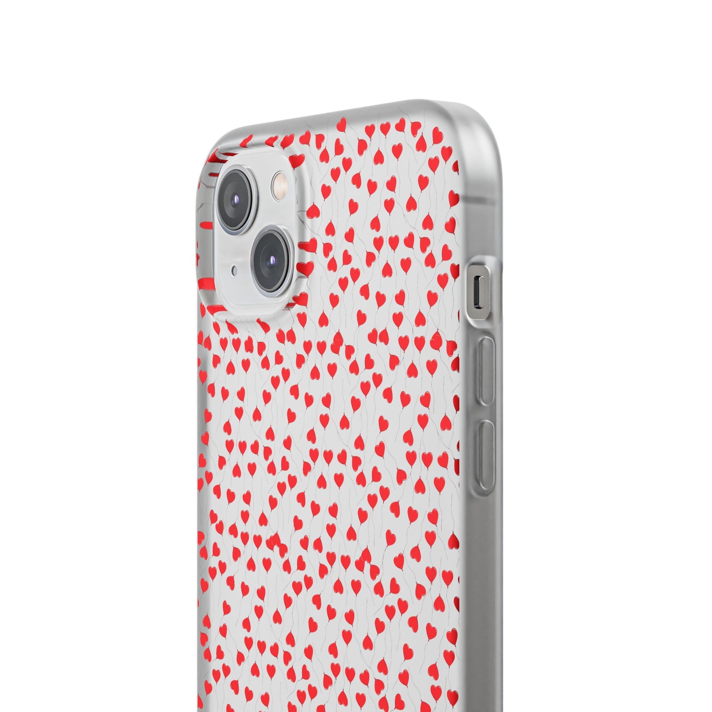 You Can Let It Go Heart Pattern Flexi Case - Stylish Phone Protection