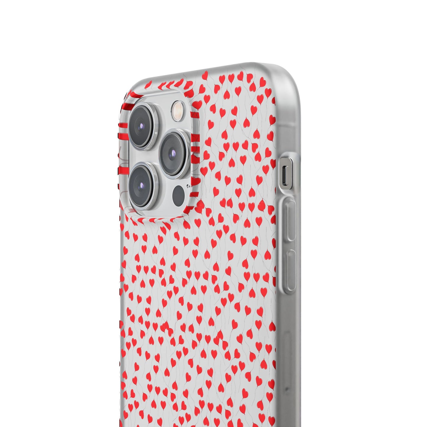 You Can Let It Go Heart Pattern Flexi Case - Stylish Phone Protection