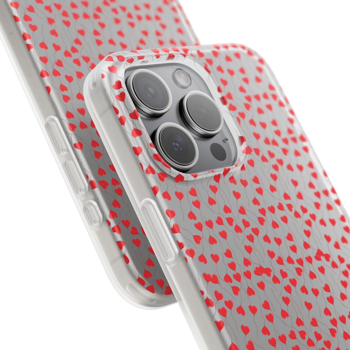 You Can Let It Go Heart Pattern Flexi Case - Stylish Phone Protection