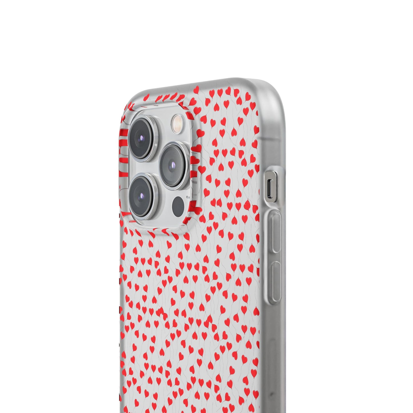 You Can Let It Go Heart Pattern Flexi Case - Stylish Phone Protection