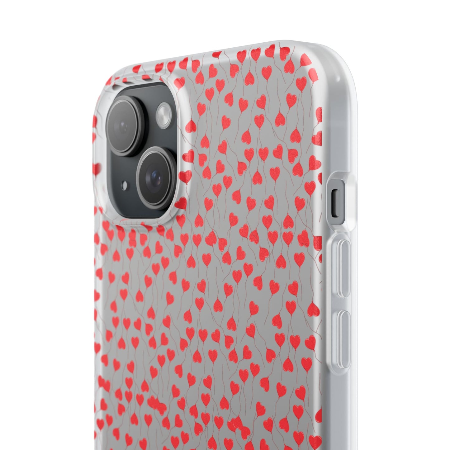 You Can Let It Go Heart Pattern Flexi Case - Stylish Phone Protection