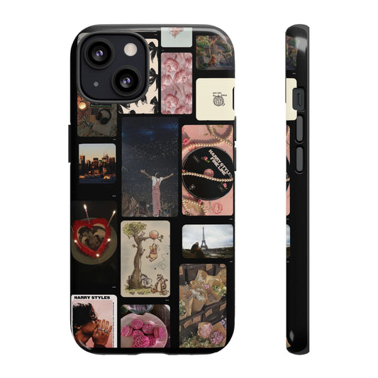 Tough Cases Phone Case - Aesthetic Collage Design for Trendy Protection