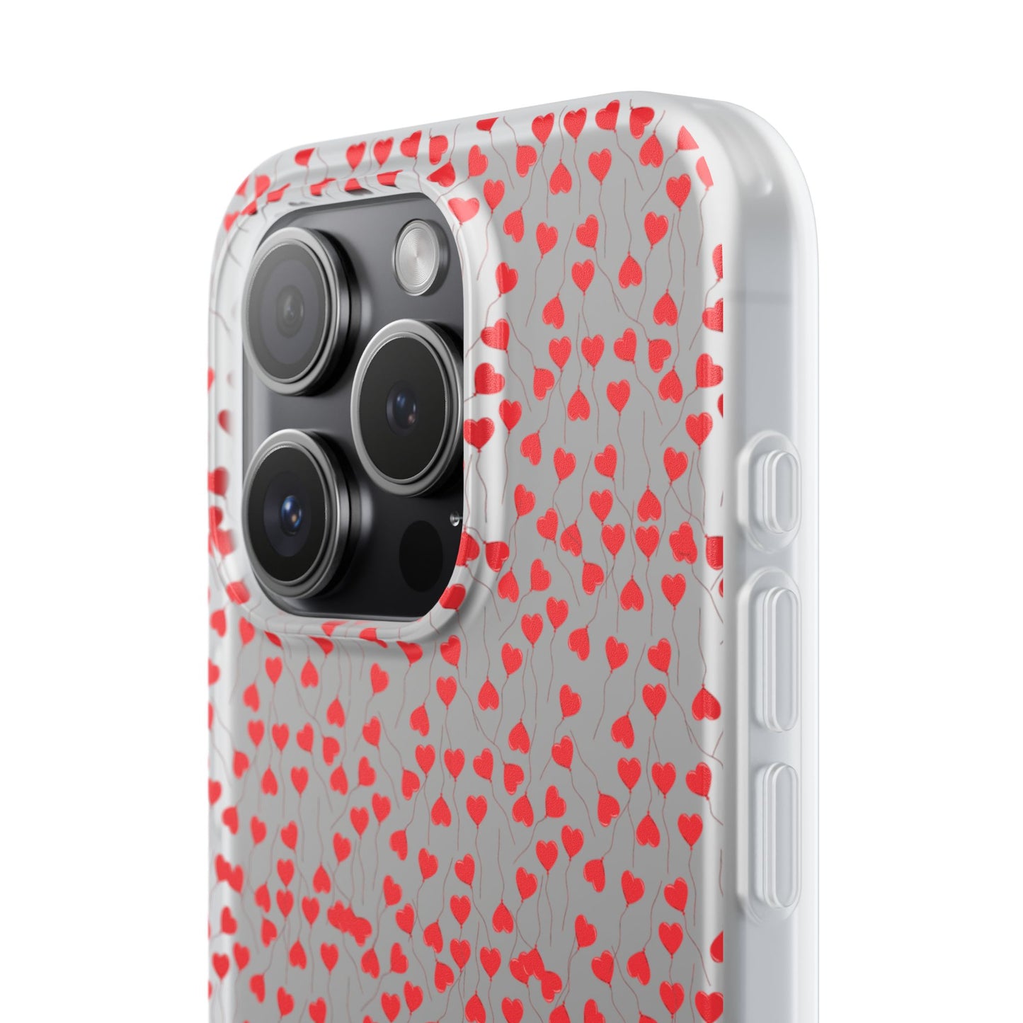 You Can Let It Go Heart Pattern Flexi Case - Stylish Phone Protection