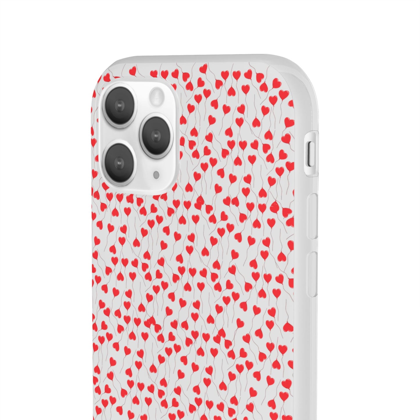 You Can Let It Go Heart Pattern Flexi Case - Stylish Phone Protection