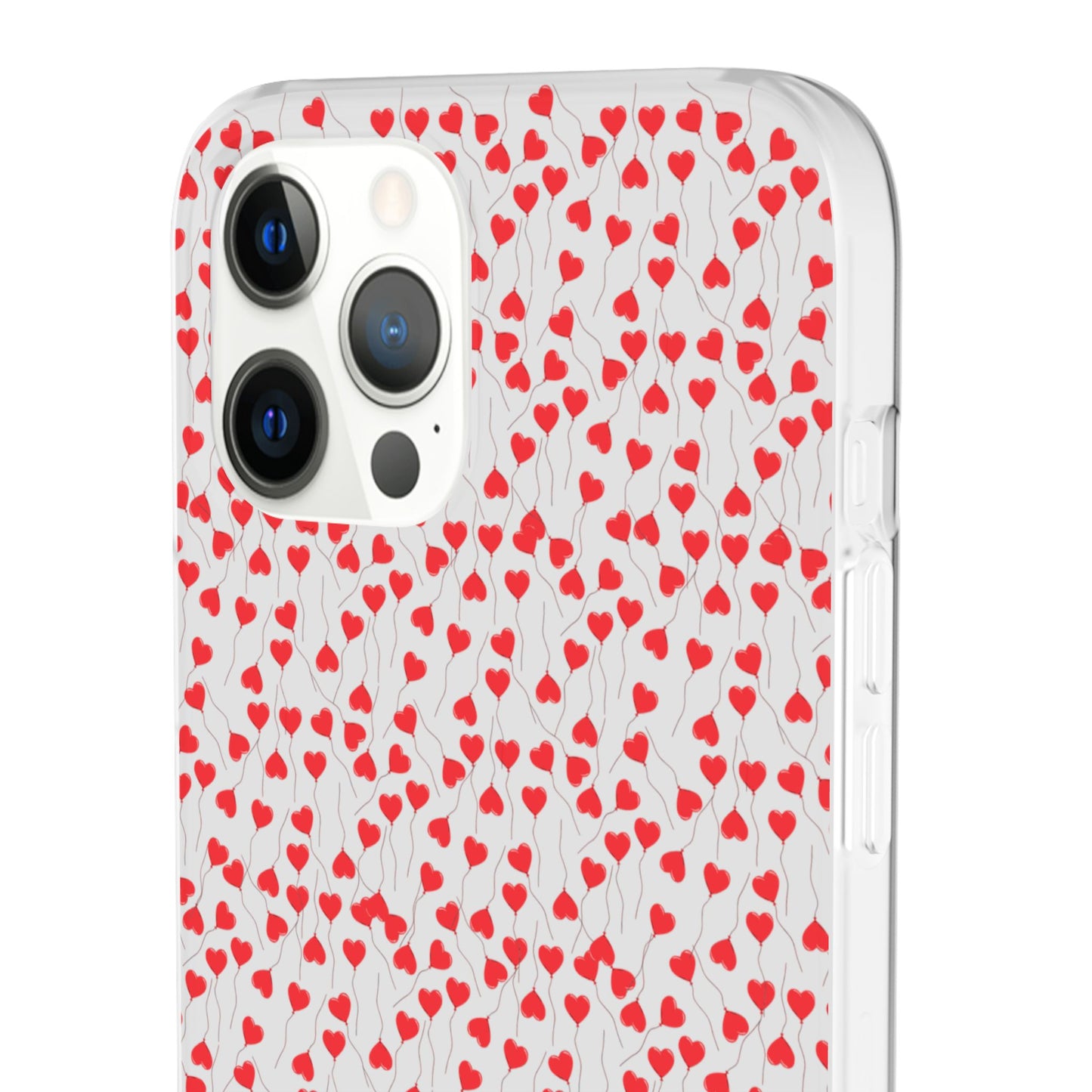 You Can Let It Go Heart Pattern Flexi Case - Stylish Phone Protection