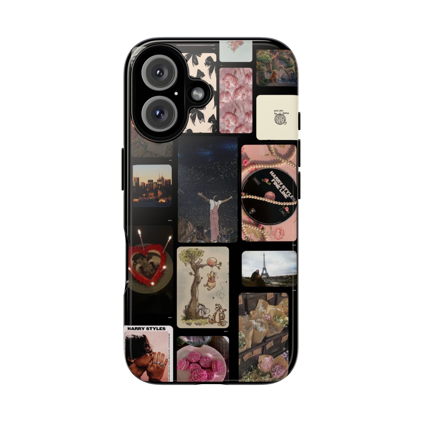 Tough Cases Phone Case - Aesthetic Collage Design for Trendy Protection