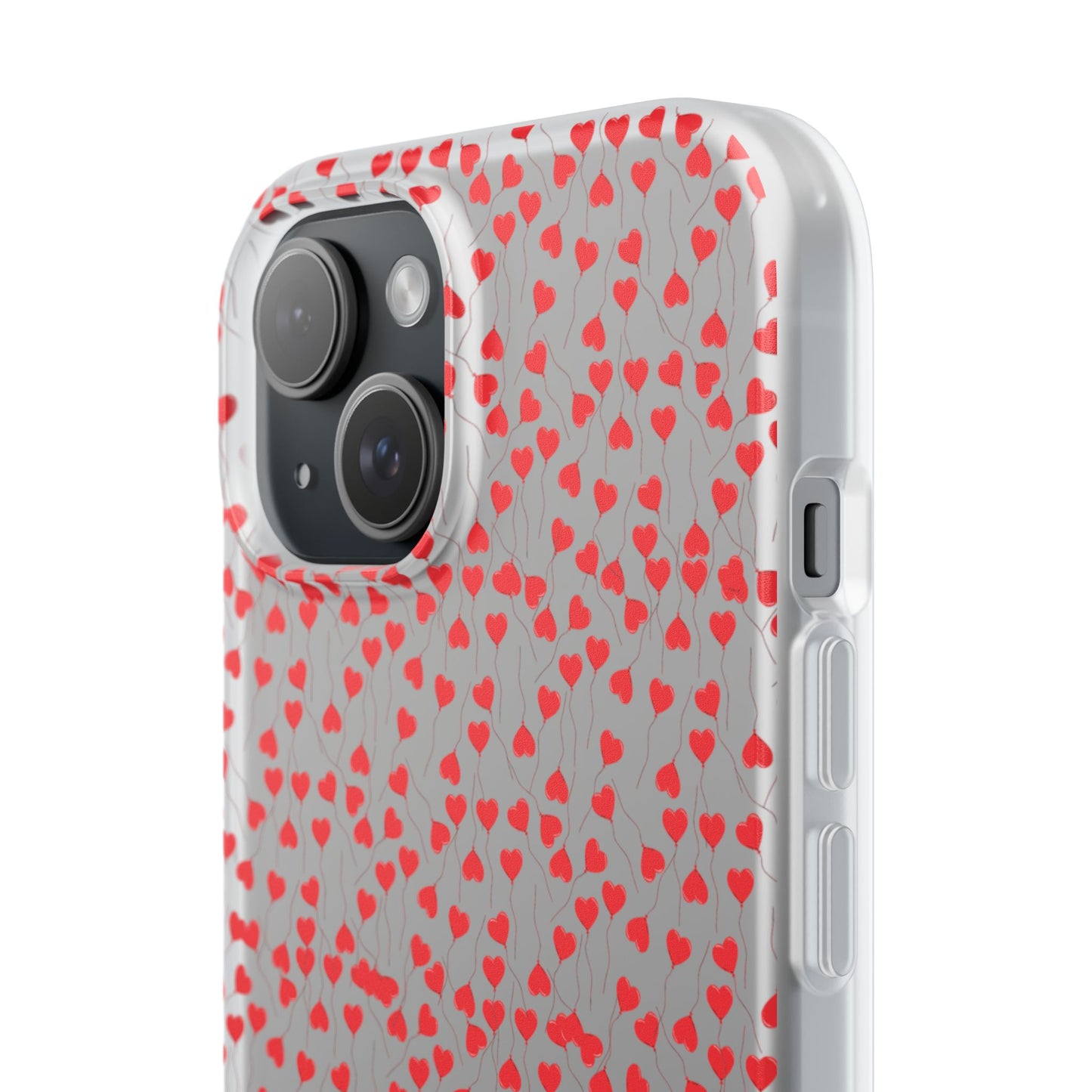 You Can Let It Go Heart Pattern Flexi Case - Stylish Phone Protection