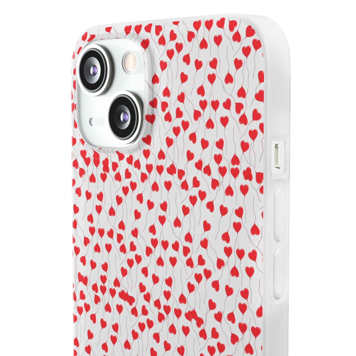 You Can Let It Go Heart Pattern Flexi Case - Stylish Phone Protection